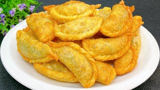 Homemade Crispy Dumpling | Quick & Easy    addicted ❗This is the best way to make bitter melon ❤