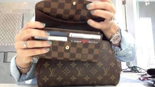 Louis Vuitton favorite MM what can it fit???