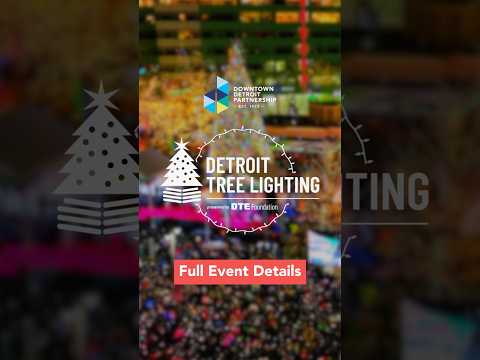 Detroit Tree Lighting