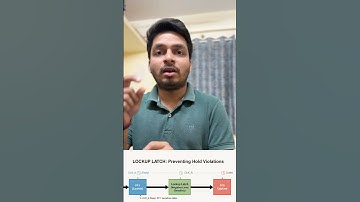 What’s a lockup latch ? #vlsi #dft #science #physicaldesign #technology