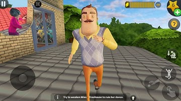 Scary Teacher 3D - New Levels Update New Chapter Miss T and Hello Neighbor Android Gameplay