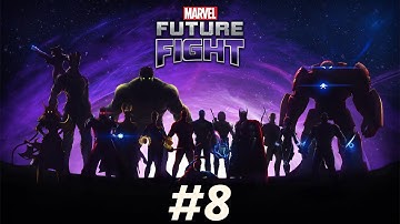 Marvel Future Fight - Gameplay Walkthrough Part 8 - (Elite) Chapter 1 - Stages 1-8 (iOS, Android)