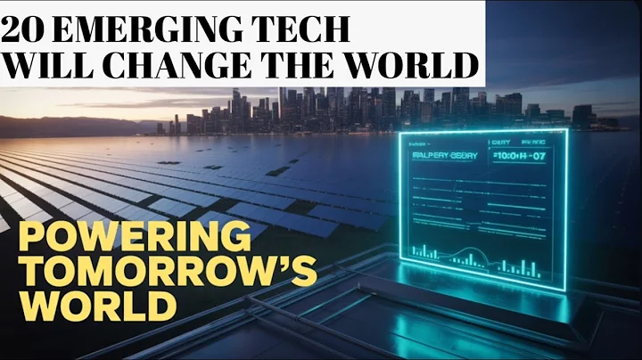 20 Emerging Technologies will change the world || New Technologies that will define the Future