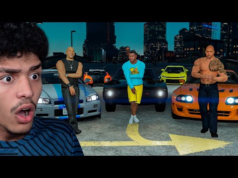 ROUBANDO CARROS DOS VELOZES E FURIOSOS 10 NO GTA 5