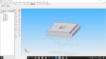 HOW TO DESIGN TAILSTOCK USING SOLIDEDGE: PART-15 CLAMPING PLATE
