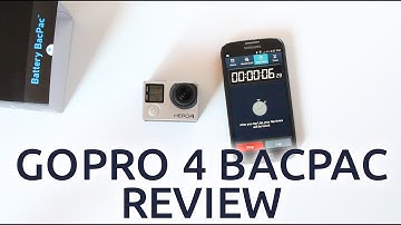 GoPro 4 Battery BacPac Unboxing, Review and Test with HERO 4 Black