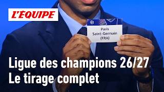 2026/2027 Champions League: Full League Phase Draw! 2026/2027 Champions League: Full League Phase Draw!