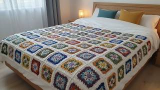 видео: ЛУЧШЕ ОДИН РАЗ УВИДЕТЬ! Бабушкин квадрат крючком из остатков пряжи! Вязание крючком. картинка: ЛУЧШЕ ОДИН РАЗ УВИДЕТЬ! Бабушкин квадрат крючком из остатков пряжи! Вязание крючком.