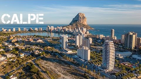 Calpe: A Drone Odyssey Over Costa Blanca