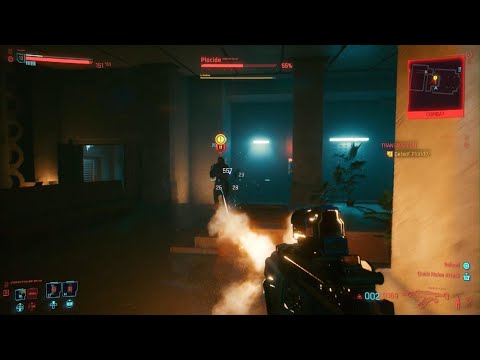 Cyberpunk 2077 Killing Placide Boss Fight