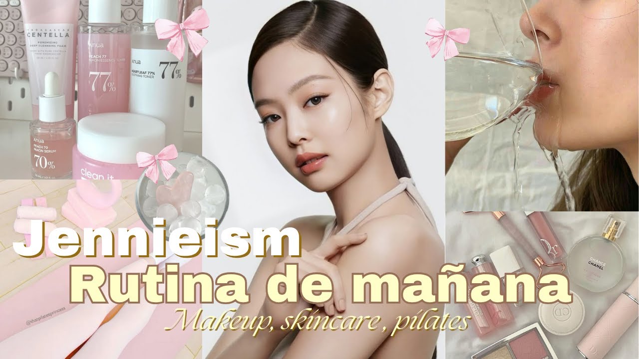 Rutina de Mañana de Jennie Kim | Jennieism˚ ༘♡˚ 𐙚˙⋆.˚ Makeup, pilates ...