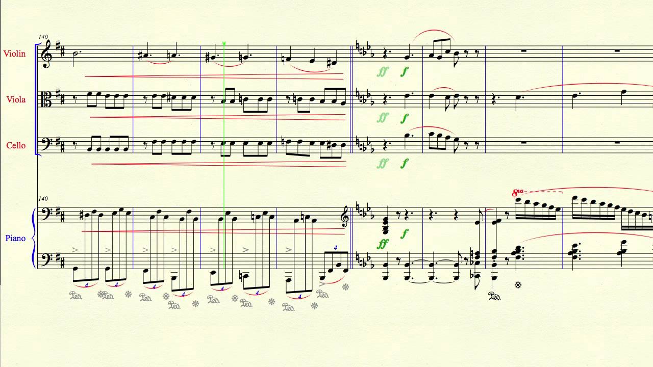 Chopin Piano Sonata No. 3, Op. 58, Finale Arranged for