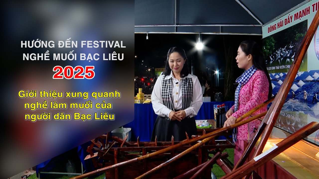 Hướng đến festival nghề muối Bạc Liêu 2025