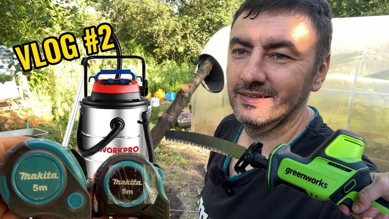 Vlog №2 Разметил участок, выкорчевываю шпанку