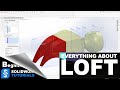 SolidWorks How to use Lofted Boss/Bass -Absolute Beginners