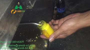 Customer happy with SCFE machine extracting oil