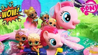 КУКЛЫ ЛОЛ МУЛЬТИКИ! РУСАЛКА В БАССЕЙНЕ ЛОЛ #lolsurpise #мультики #pony
