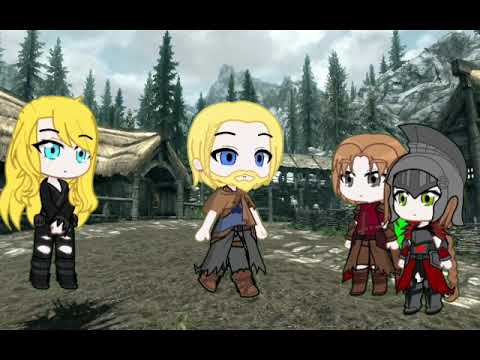 Gacha life Skyrim - #1 Возвращение драконов