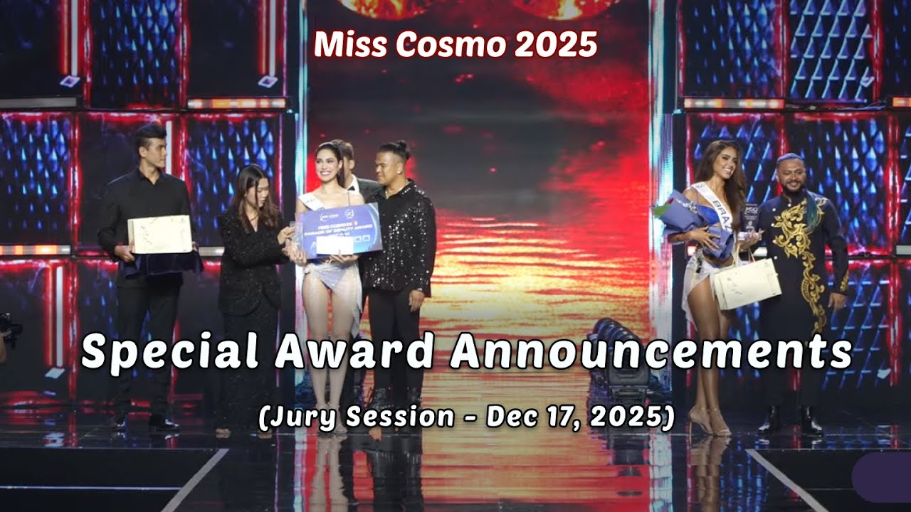 Miss Cosmo 2025 Special Awards Just Shook the Competition 