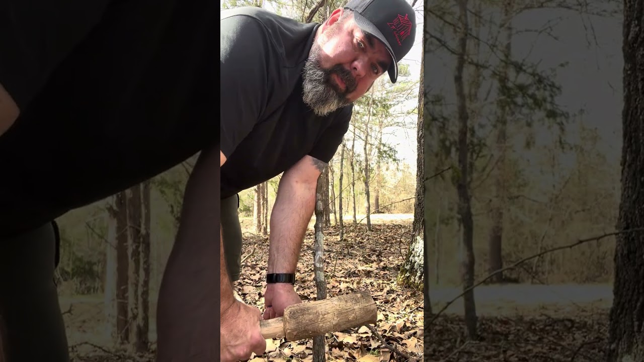 Knife to cut down a tree