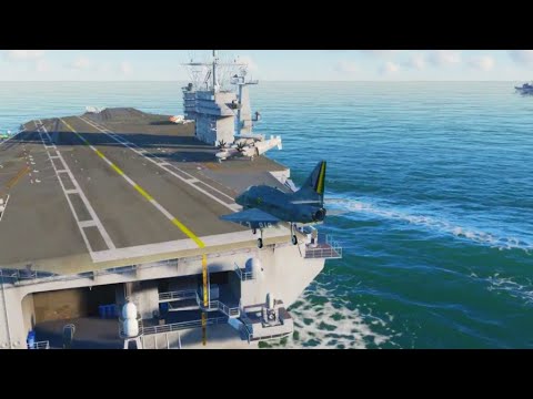 flight simulator x aircraft carrier