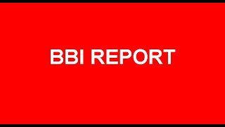 BBI Report audio visual - Executive summary