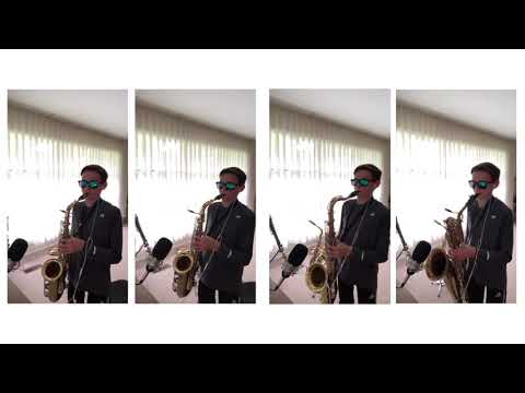 pink-panther---saxophone-quartet