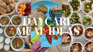 HEALTHY DAYCARE MEALS FOR TODDLERS AND PRESCHOOLERS
