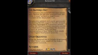The Battered Hilt Solo Hunter 3.3.5