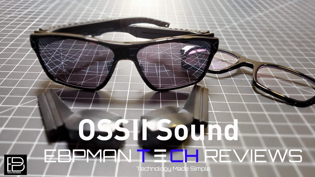 Glasses you can listen to music and take calls | Ossii Sound |  Bone Conduction Headphones