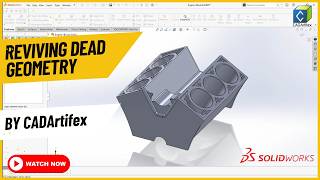 How to Edit "Dead" STEP Geometry in SOLIDWORKS | Direct Editing & Feature Recognition Tutorial