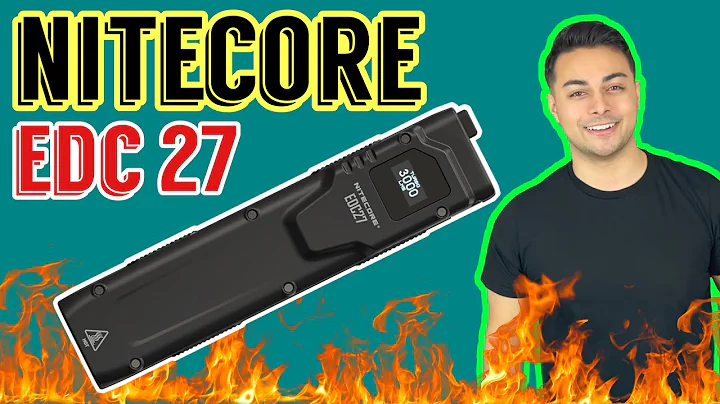 The Best Self Defense EDC Tactical flashlight? Nitecore EDC 27 3,000 lumens ULTRA THIN +OLCD Screen