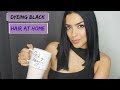 From Red to Black hair at home DIY | Astrid Ella