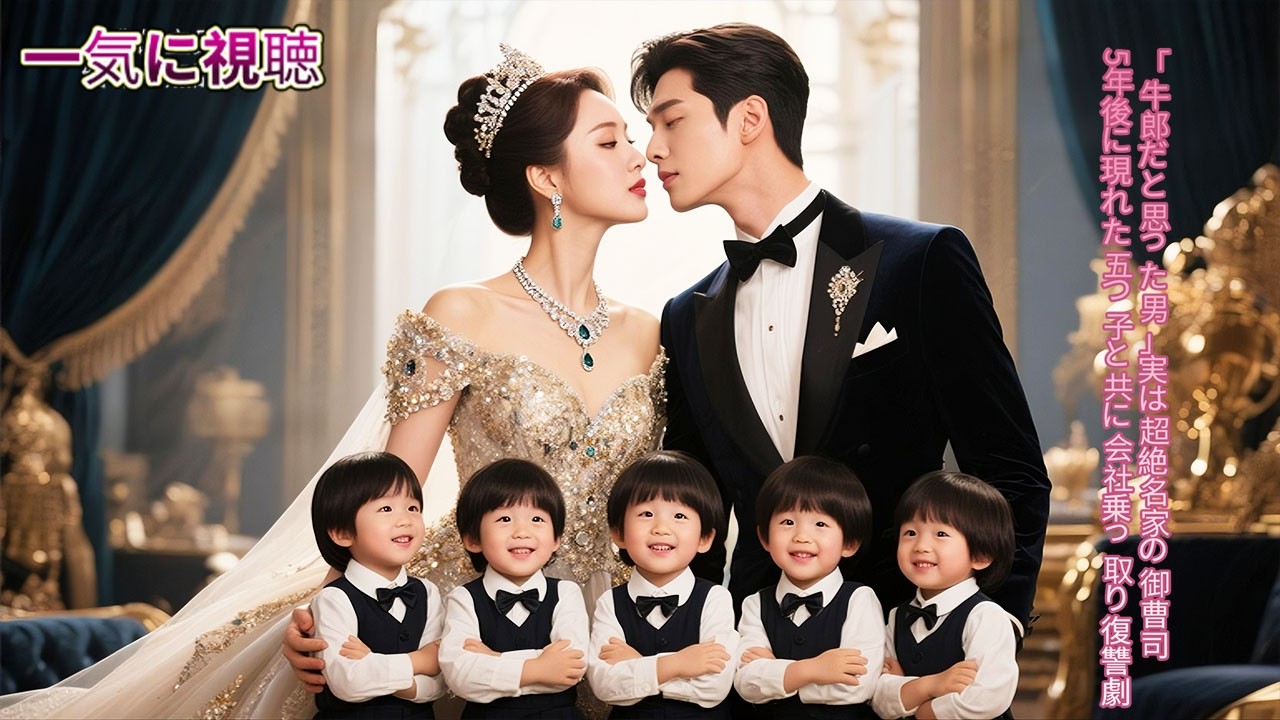 【FULL】一夜の過ちで孕んだ五つ子→5年後「あの牛郎」が我が社のCEOだと知った瞬間 #中国ドラマ  #短編ドラマ #cdrama #無料全話