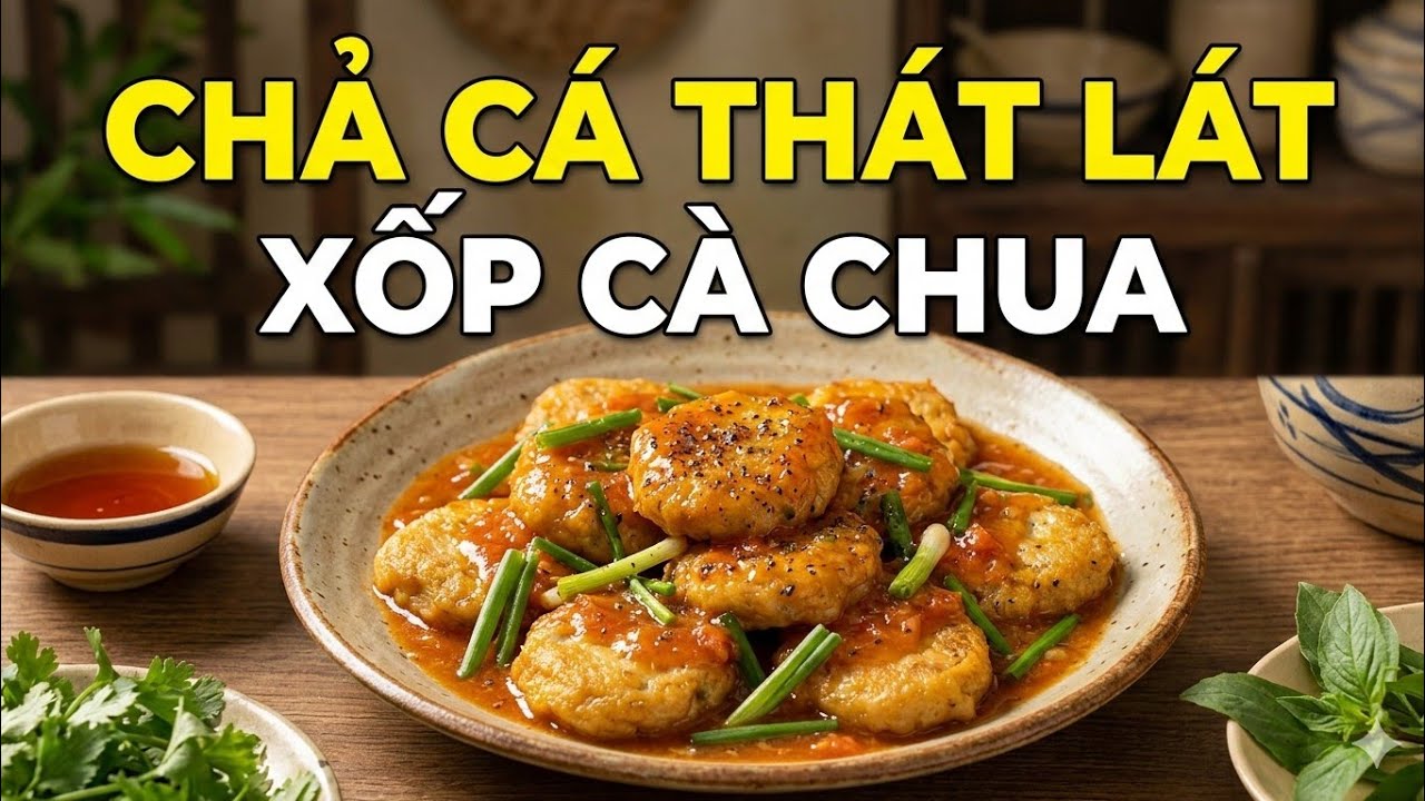 Hướng dẫn làm món trả cá thác lác xốp cà chua (món ngon mỗi ngày) 