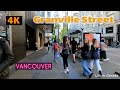 🇨🇦[4K] WALK - GRANVILLE STREET, DOWNTOWN, VANCOUVER. May 2021