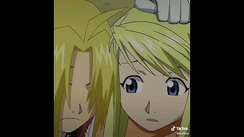 Edward and Winry ♥️ #fullmetalalchemist #fullmetalalchemistbrotherhood #anime#animeedit #edwardelric