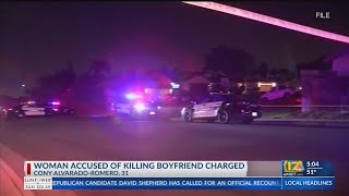 Woman charged with murder in boyfriend’s 2021 shooting