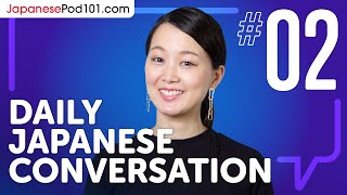 Ask to Sit at a Different Table in a Restaurant in Japanese | Daily Japanese Conversations #02