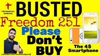 Don't BUY Freedom 251 | Could be a SCAM | Freedom 251 BUSTED screenshot 1