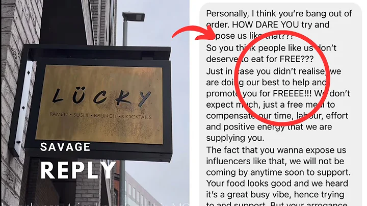 Restaurant Rejects Influencer's Free Food Demand, Sparks Viral Social Media Drama - DayDayNews