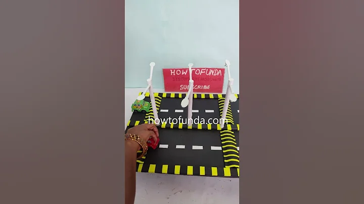 automatic street light working model - #shorts  - howtofunda