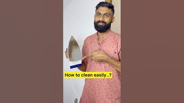 How to clean an iron box🥰 End Twist #shorts