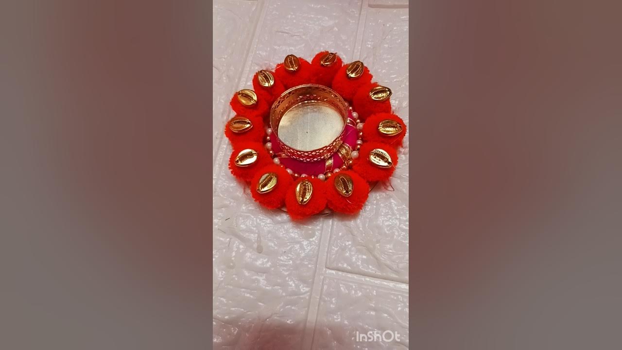How to make tea light candle holder diy diwali decoration diy craft