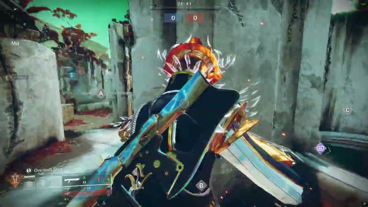 warlock skating around endless vale (this is just insane.)