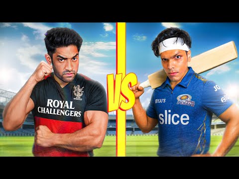 Noob vs Pro Cricket Match @Thugesh vs @Mythpat