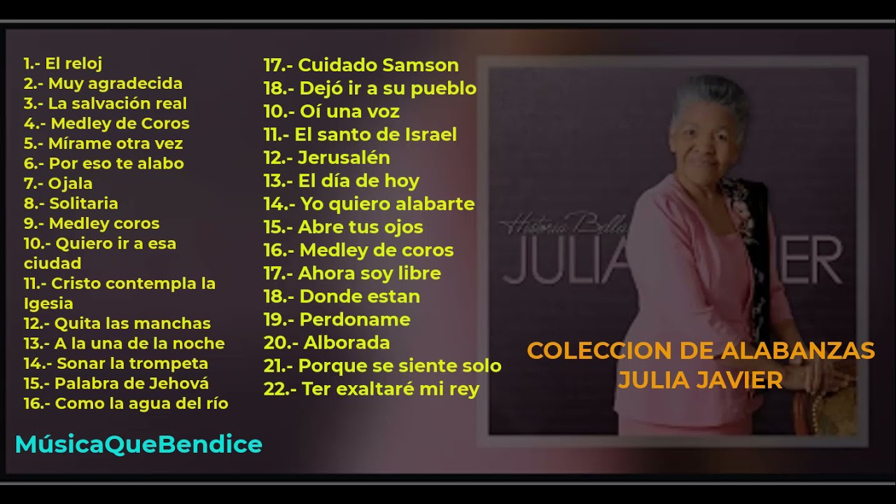 Colección de Alabanzas - Julia Javier