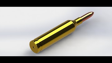 ► SolidWorks 2016 Tutorial | Design Bullet and Cartridge $€£
