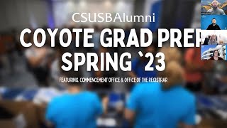CSUSB Coyote Grad Prep Webinar - Spring '23