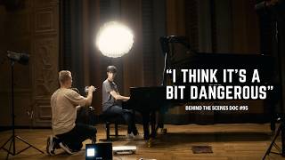 Challenges filming Never Gonna Give You Up classical version with Josep Castanyer Alonso